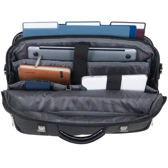Kenneth Cole REACTION Business 16 Colombian Leather Laptop Messenger Bag